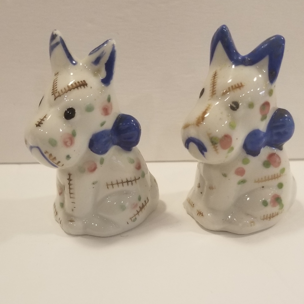 Vintage Scottie Dog Salt and Pepper Shakers